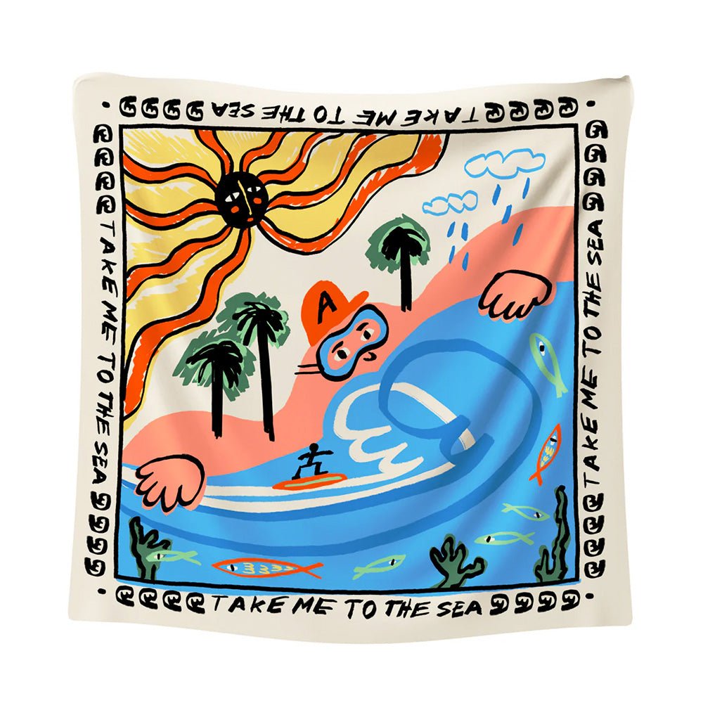 Maxi Pareo TAKE ME TO THE SEA