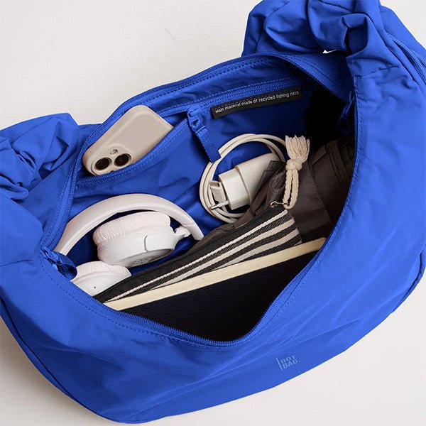 Moon Bag Ruffle Cobalt