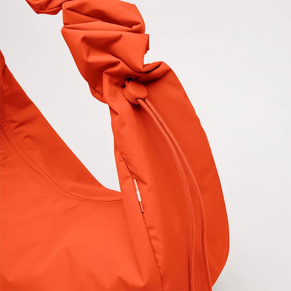 Moon Bag Ruffle Hot Coral
