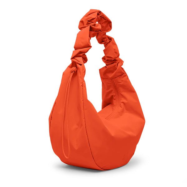 Moon Bag Ruffle Hot Coral