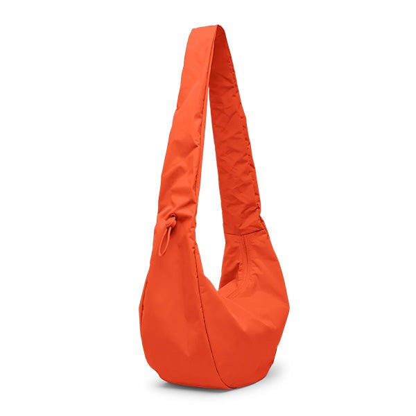 Moon Bag Ruffle Hot Coral