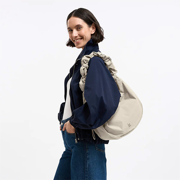 Moon Bag Ruffle Soft Shell