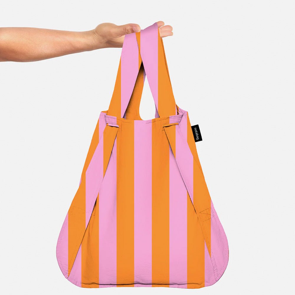 Notabag Orange Rose Rayures