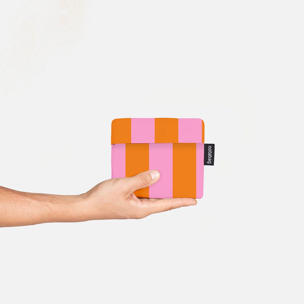 Notabag Orange Rose Rayures