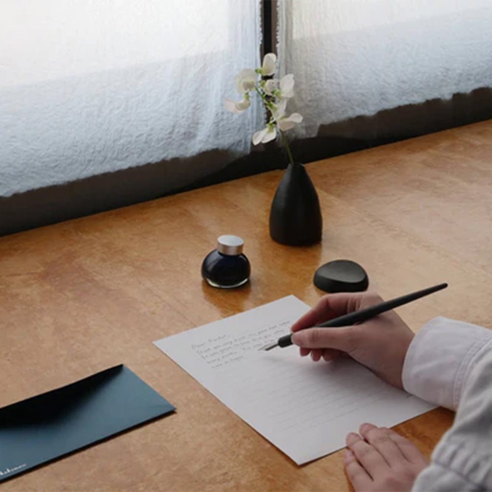 Porte-stylo noir Urushi