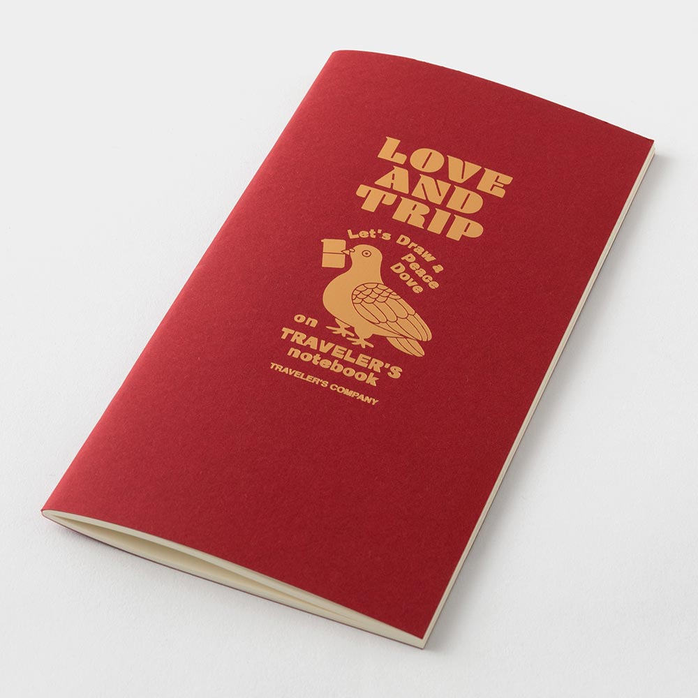 CARNET DE VOYAGE AMOUR ET VOYAGE Recharge - Format standard