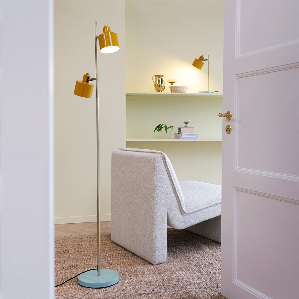 Lámpara de Pie Ocean Curry / Turquesa