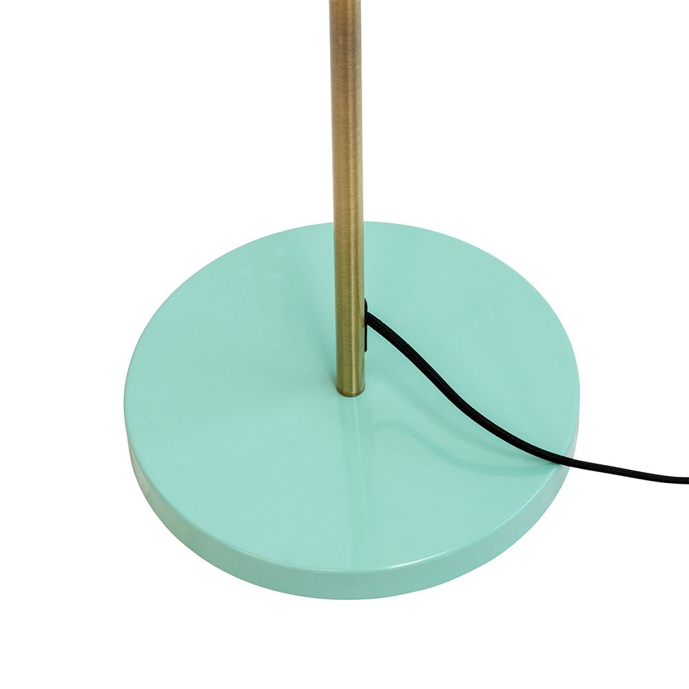 Lámpara de Pie Ocean Curry / Turquesa