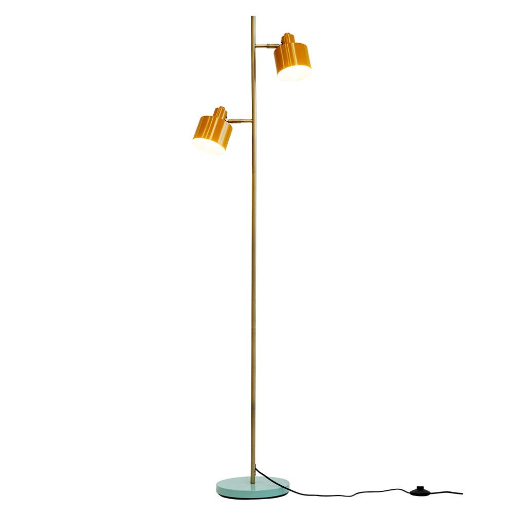 Lámpara de Pie Ocean Curry / Turquesa