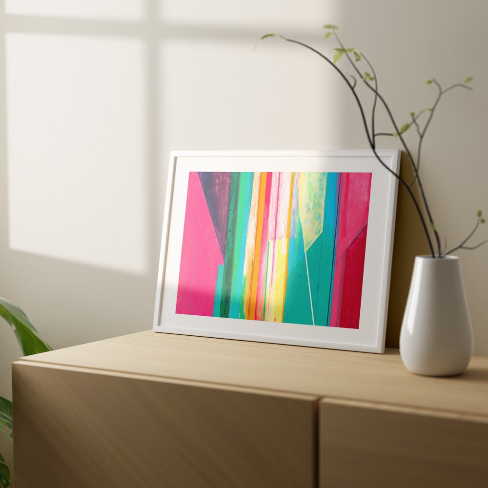 Octubre Rosa Impresión Giclée