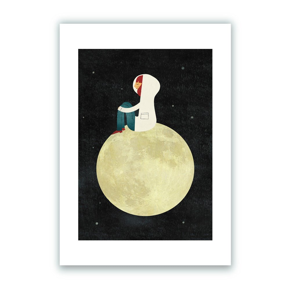 Sur la Lune Impression Giclée