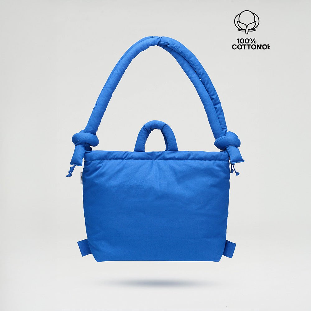 Bolsa Blanda Ona Algodón Azul Cobalto
