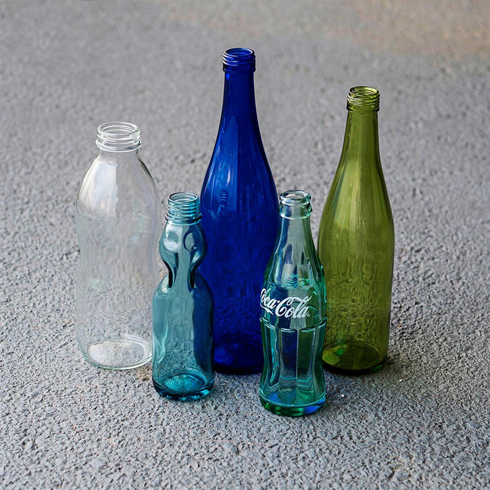 Bottle Green Recycled Glass Paperweight