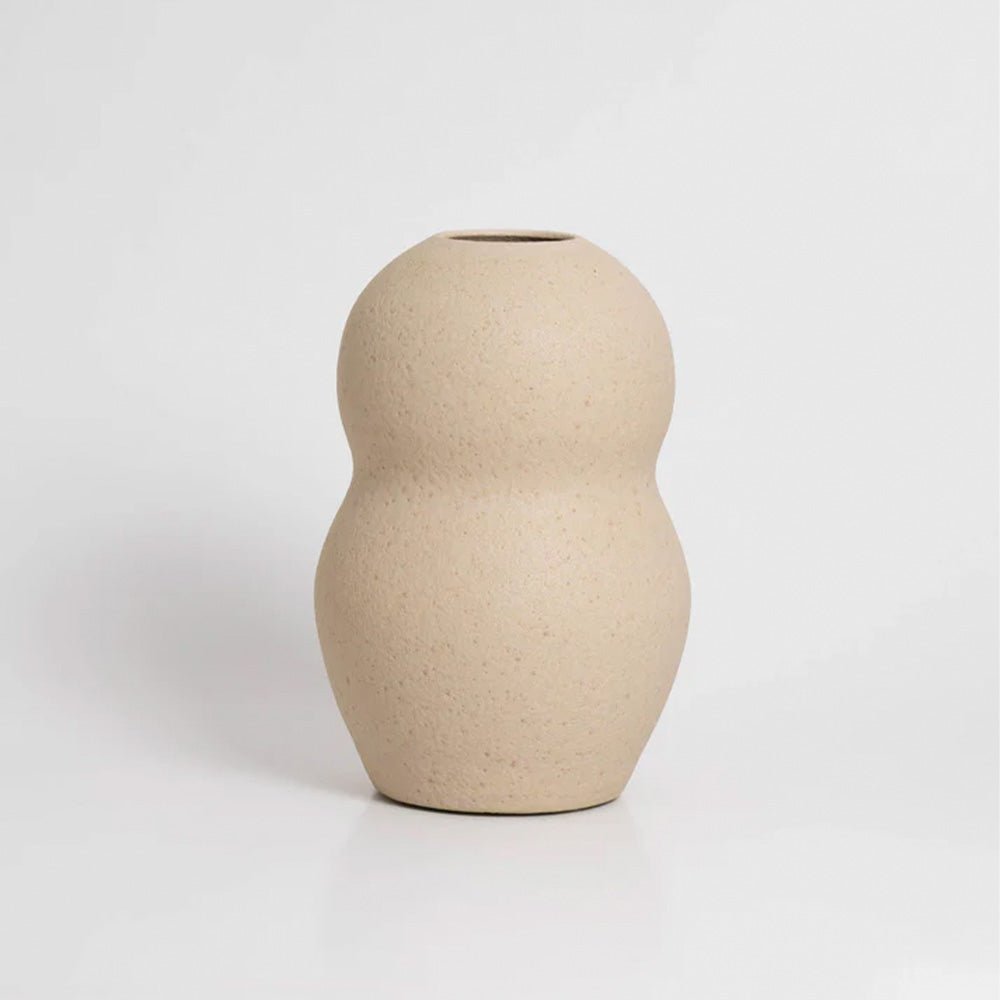 Palus Glazed Cream vase