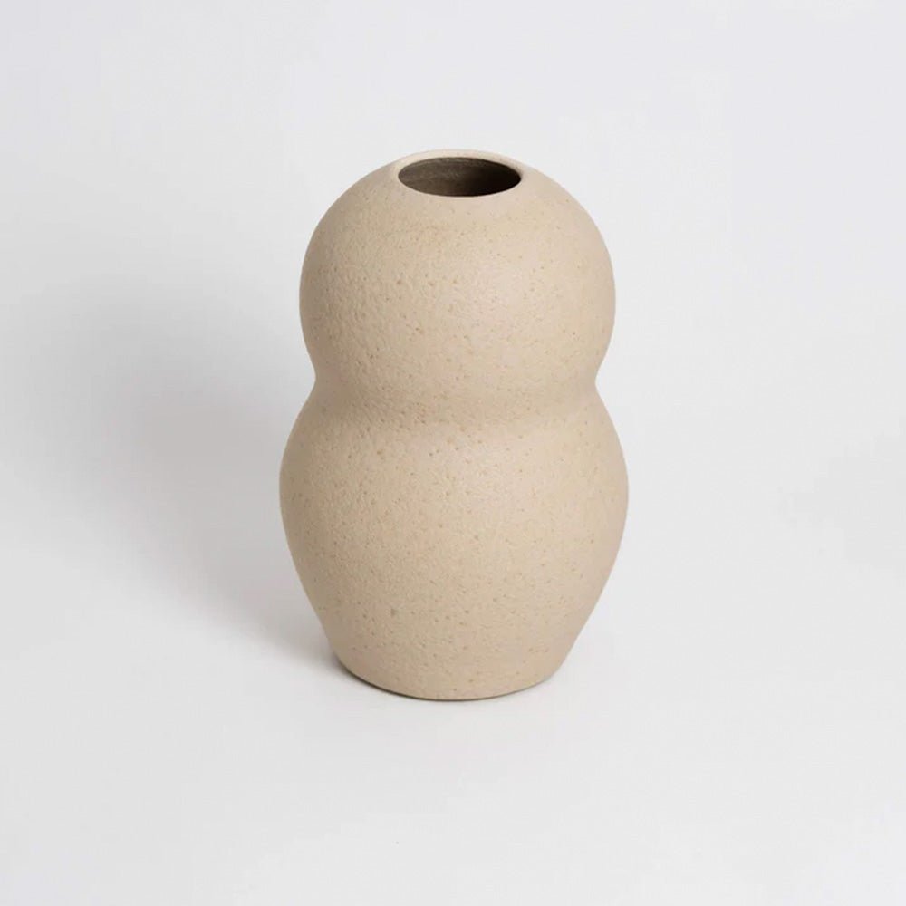 Palus Glazed Cream vase