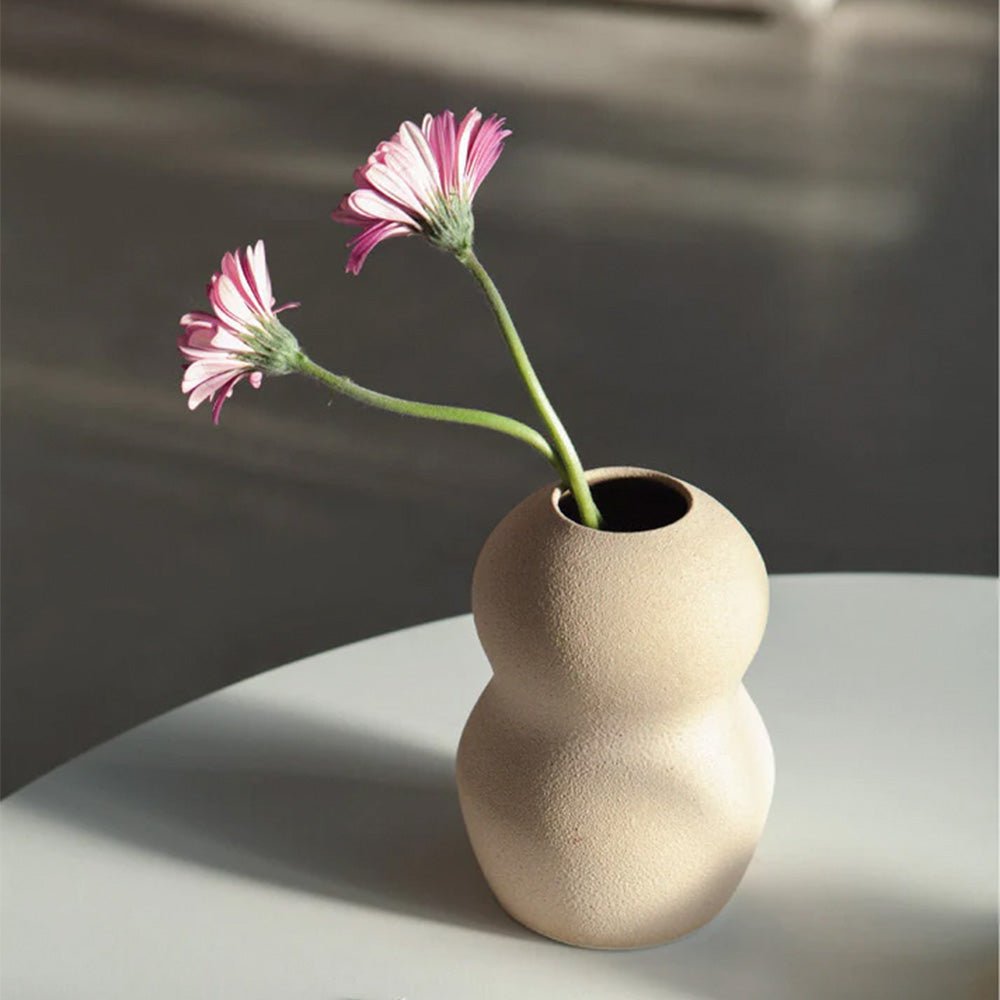 Palus Glazed Cream vase