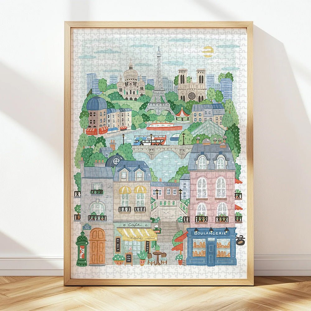 Puzzle Paris por Hoglet&Co - 1000 Piezas