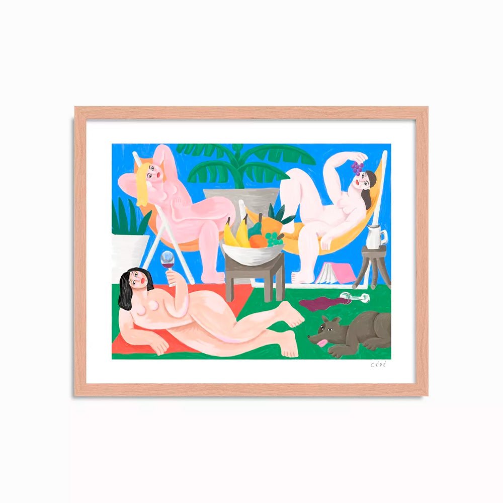 Picnic Lámina Impresión Digital