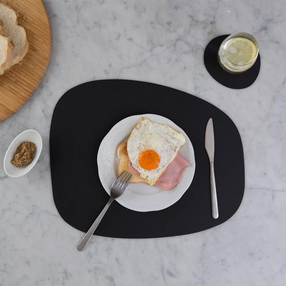 Placemat Stone Ruca Black