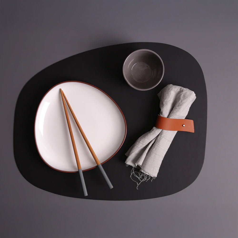 Placemat Stone Ruca Black