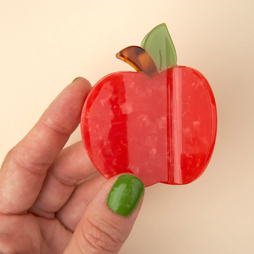 Hair Clip Apple