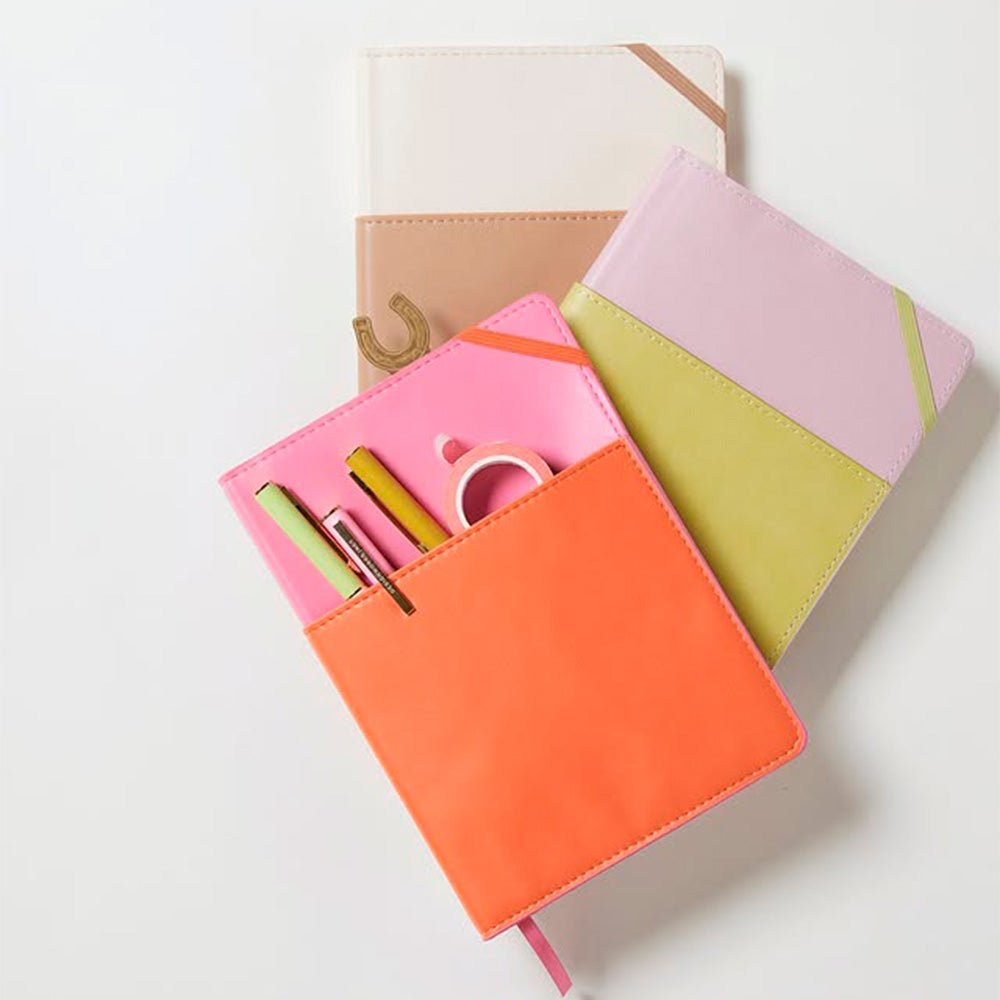 Carnet de poche végan - Lilas et Matcha