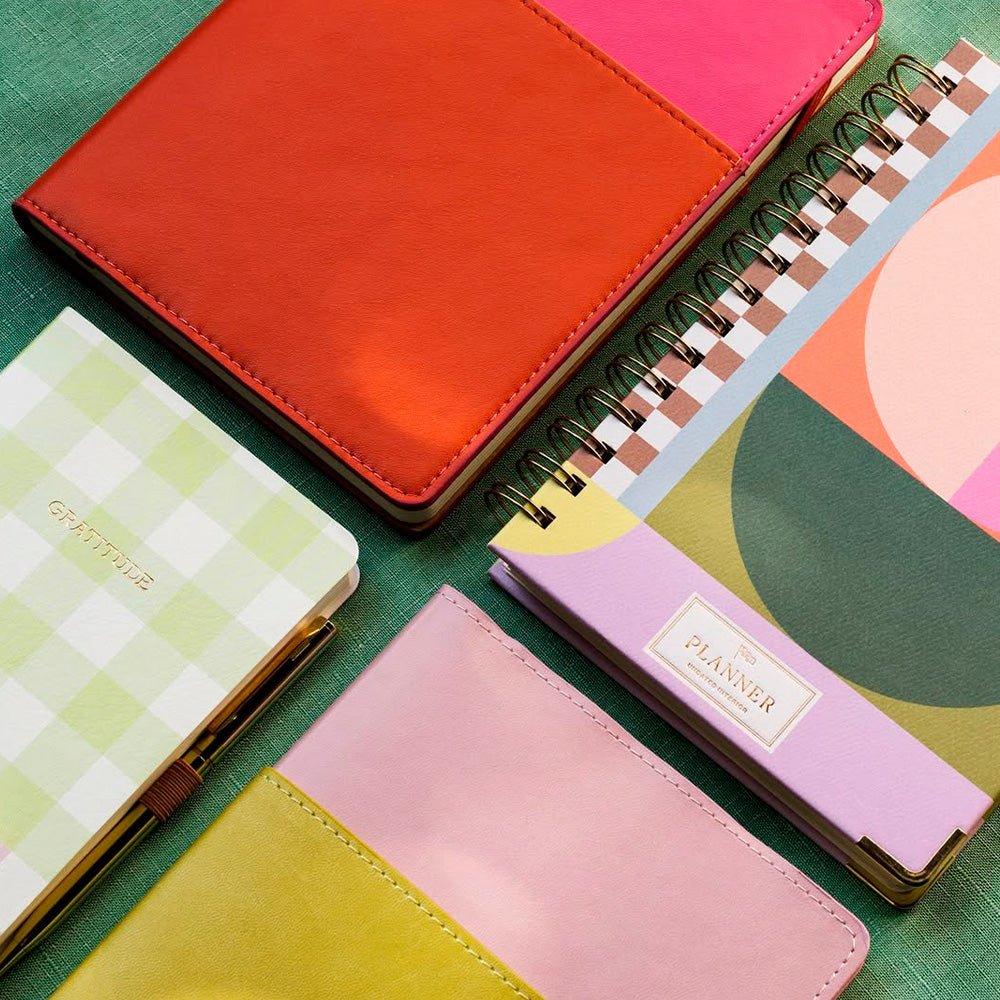 Carnet de poche végan - Lilas et Matcha