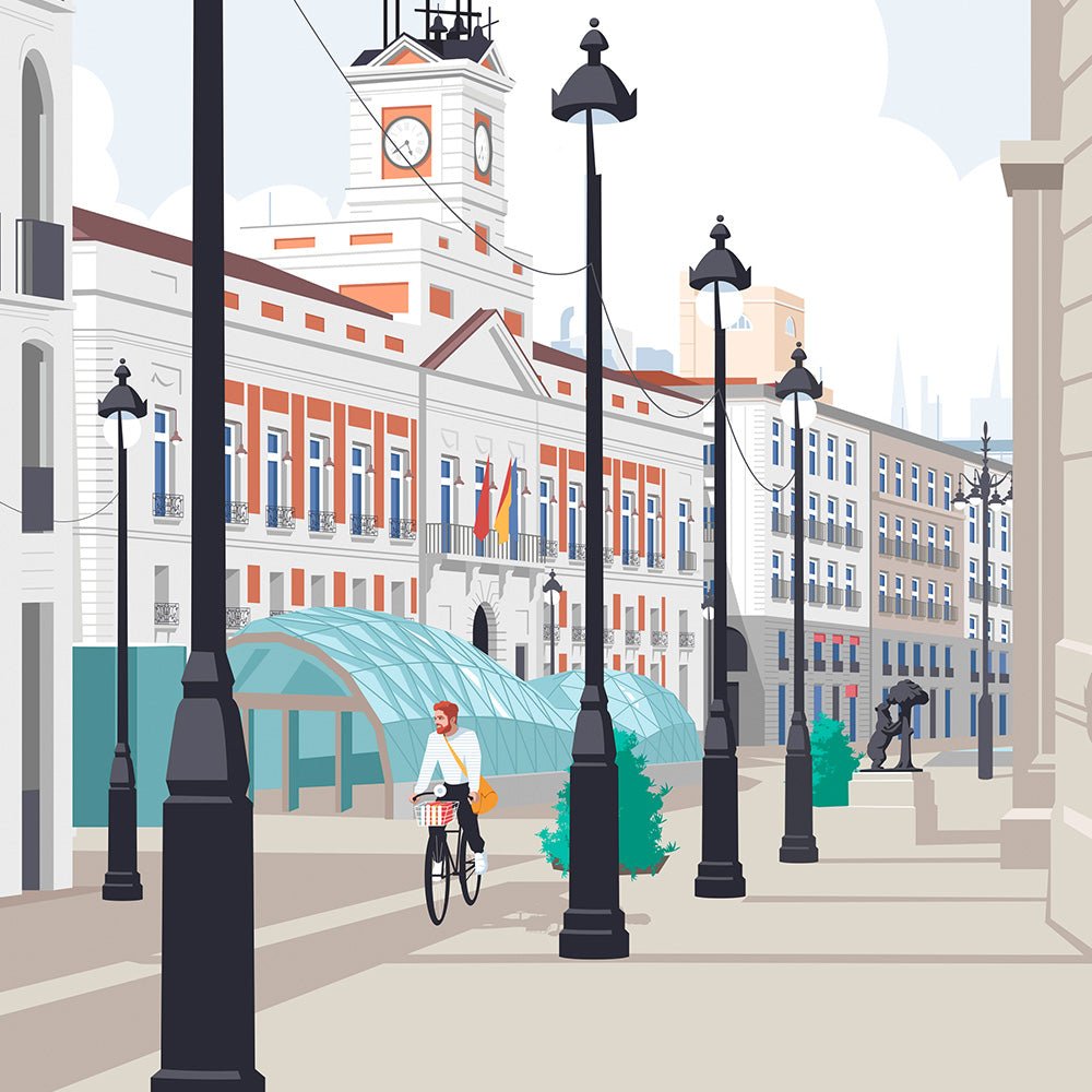Impression giclée de la Puerta del Sol
