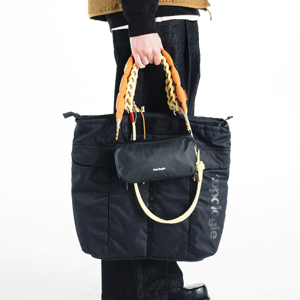 Puffer Wrist Strap Orange Tech Sateen