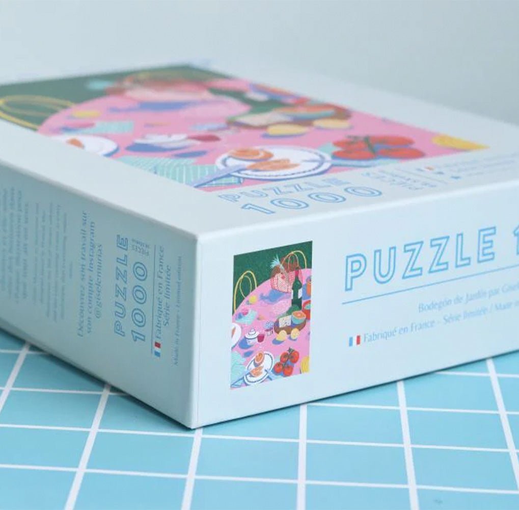 Puzzle Bodegón de Jardín por Gisèle Murias - 1000 Piezas
