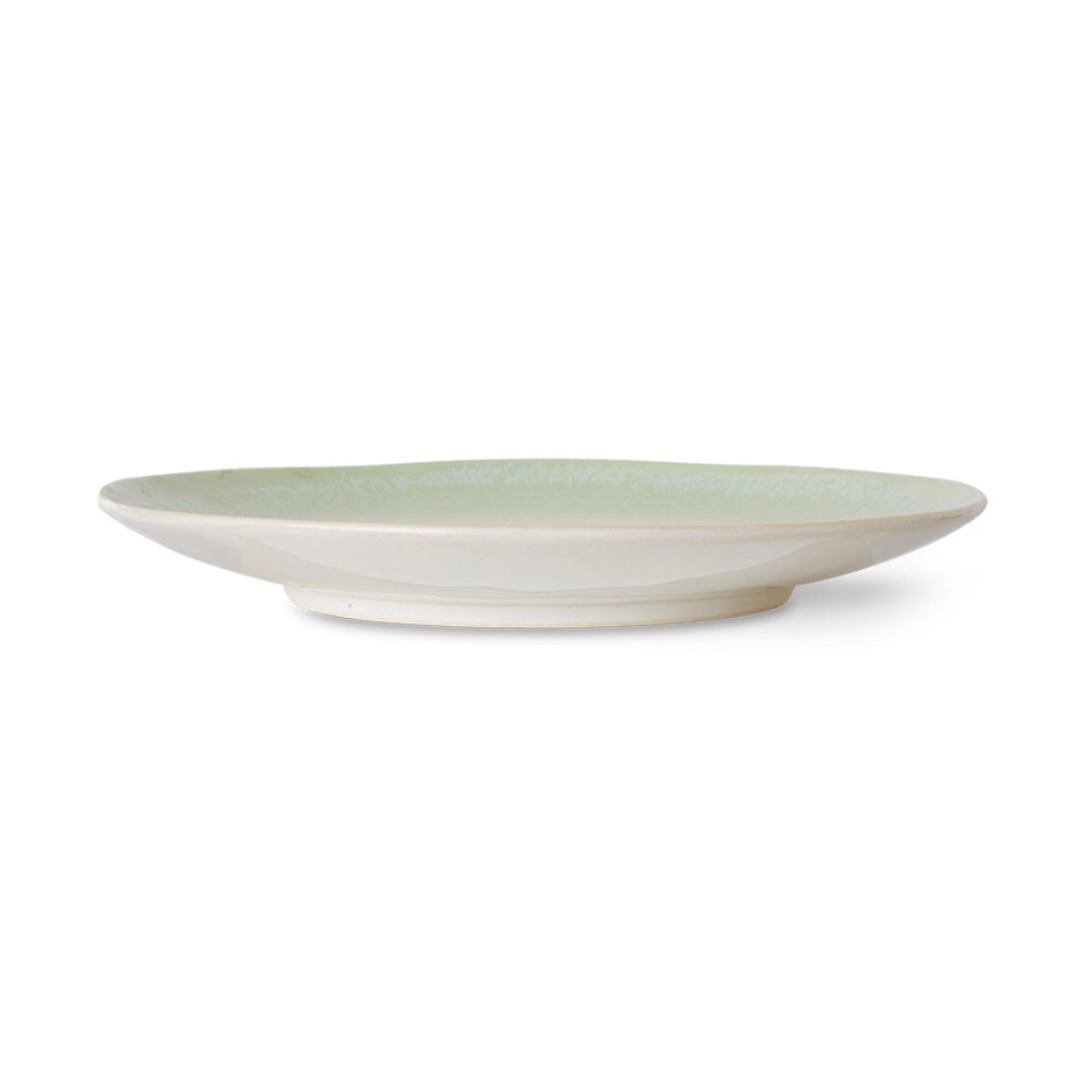 70s Ceramics: Dinner Plates - Palms