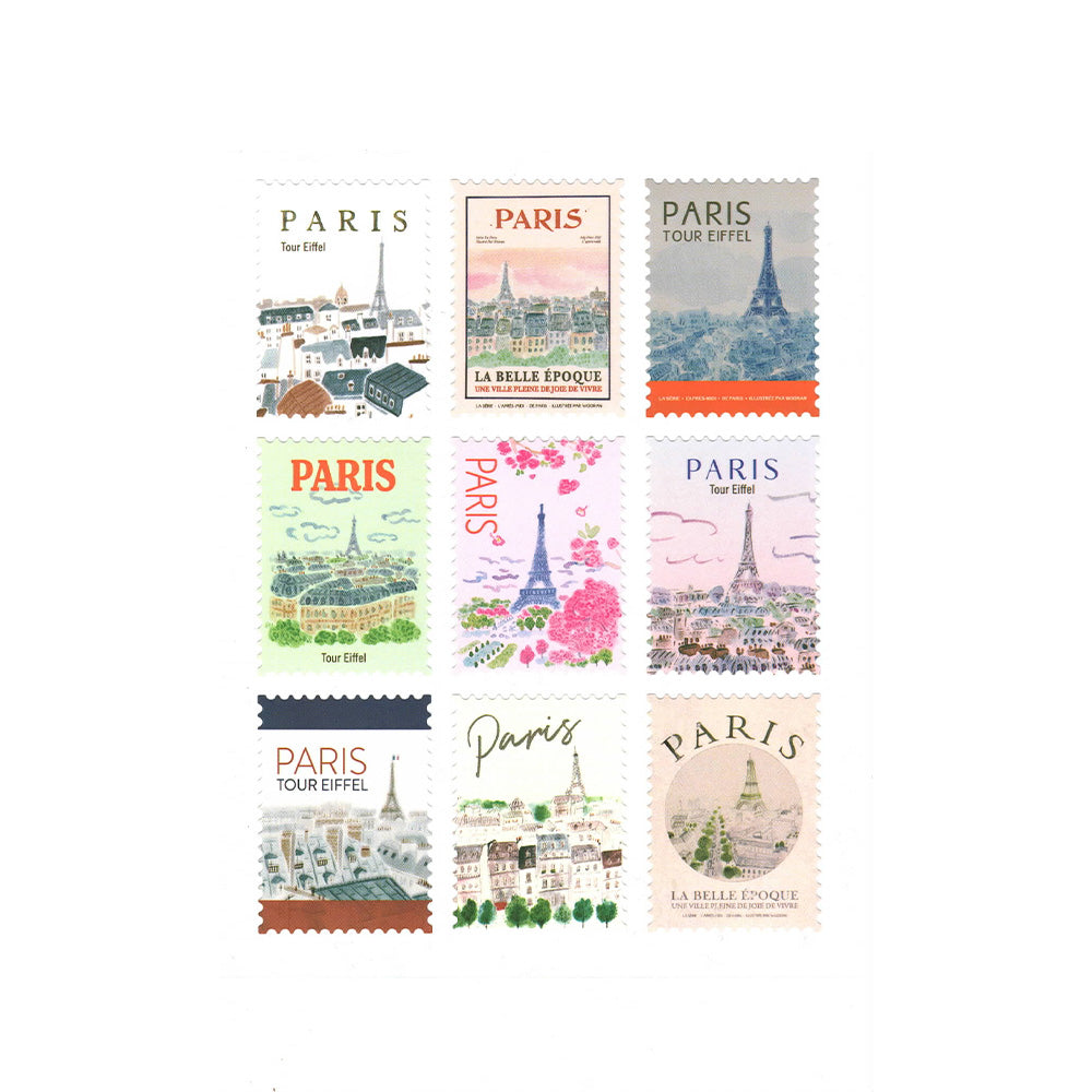 Poststamp Stickers L'après-midi // Paris 2