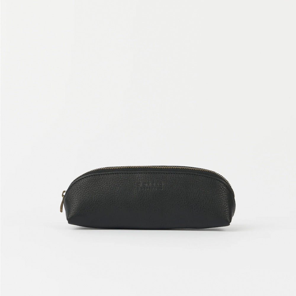 Estuche Pequeño Soft Grain Leather Black