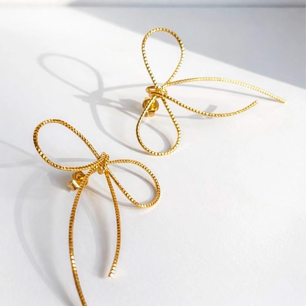 Boucles d'oreilles Petit Nœud N1
