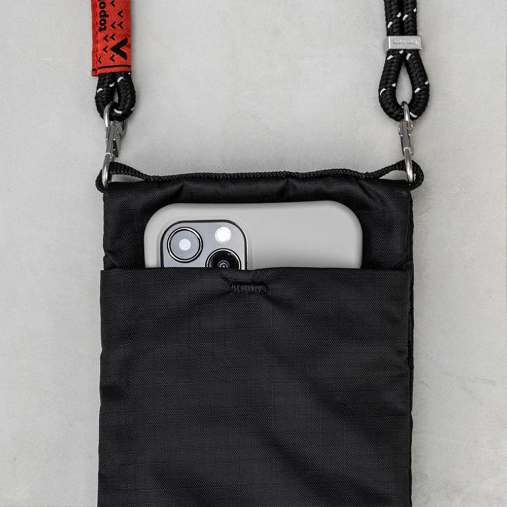 Bolso Móvil Sacoche Negro Tech Sateen
