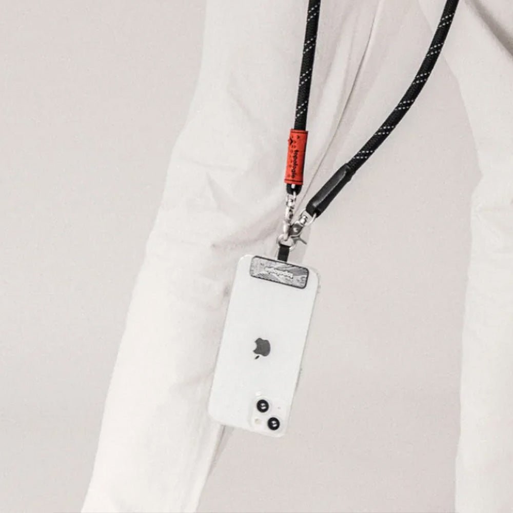 Adaptateur de sangle de téléphone gris