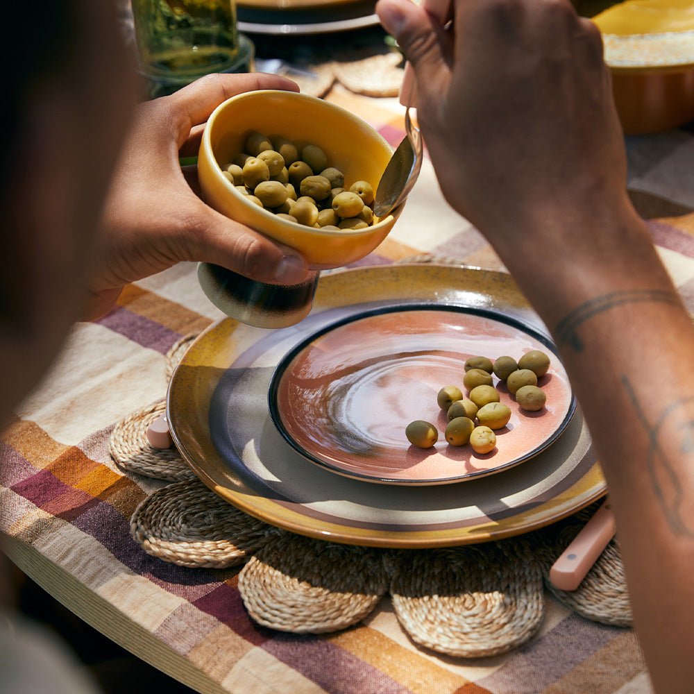 70s Ceramics: Dinner Plate - Coconut