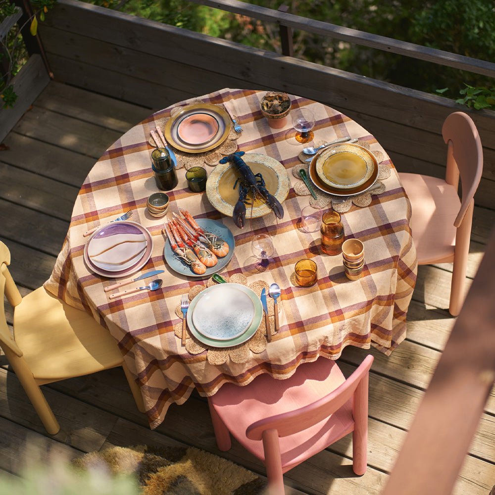 70s Ceramics: Dinner Plate - Coconut