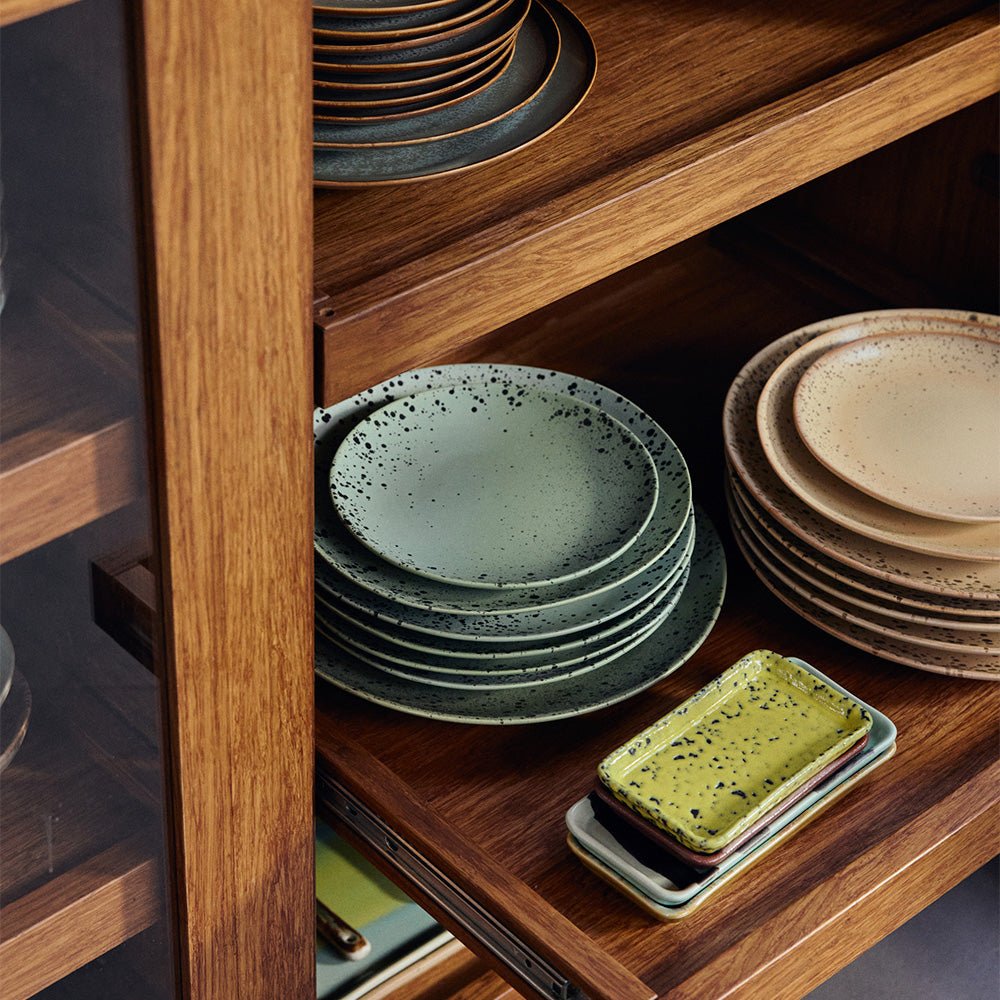 70s Ceramics: Side Plates - Fleck