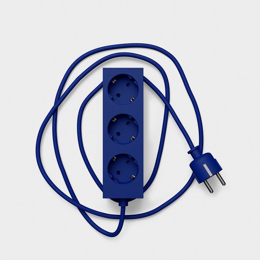 Multiprise de 2 mètres - Bleu marine
