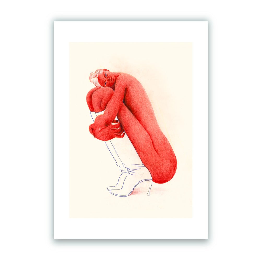 Red Model Impresión Giclée