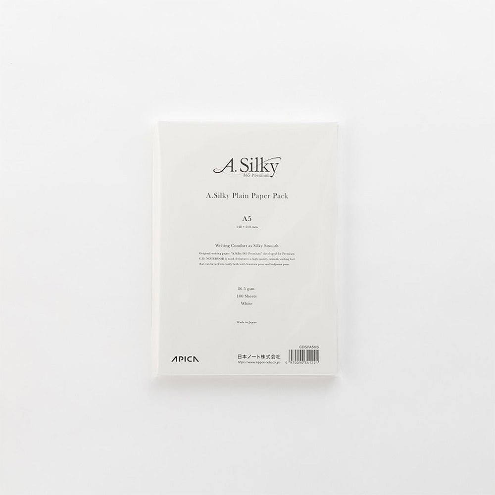 Folios A.Silky Plain Papel Liso A5