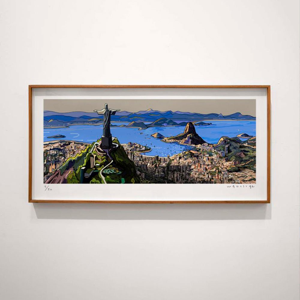 Panorámica Río de Janeiro Impresión Fine Art