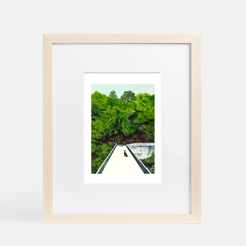 Impression giclée des gardes de la rivière