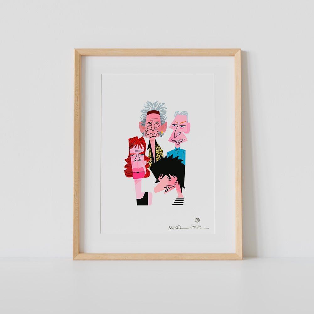 The Rolling Stones Fine Art Print