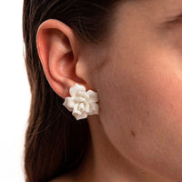 Pendientes Rose Blanco