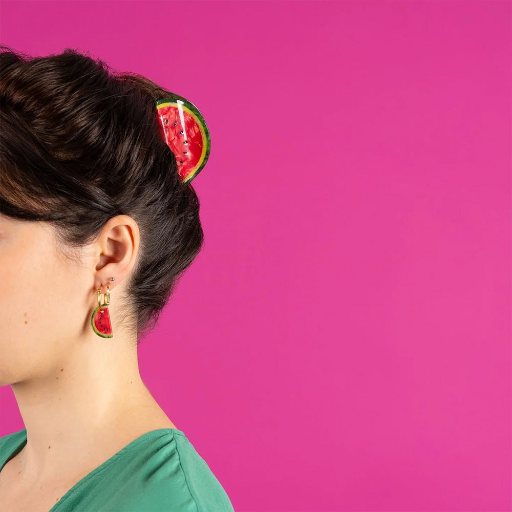 Pinza de Pelo Sandía