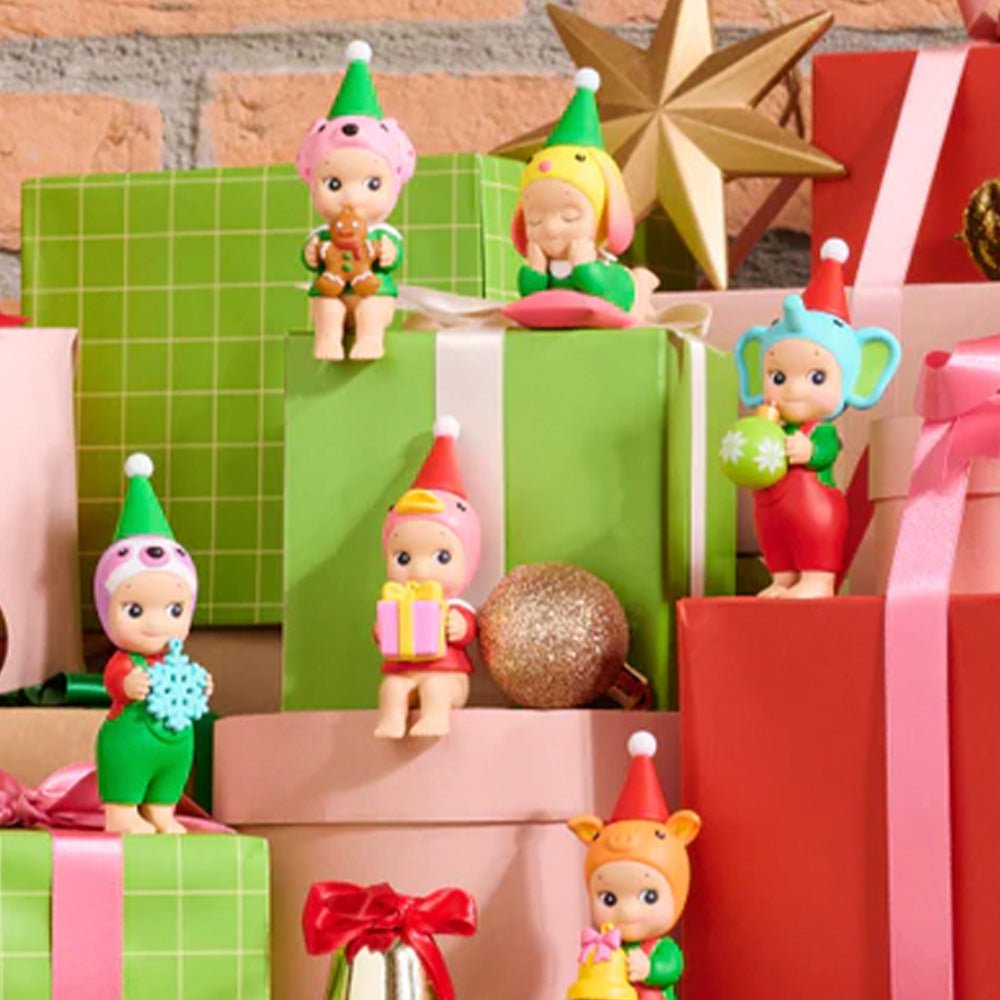 Figurine Sonny Angel, série Père Noël, Petit Assistant