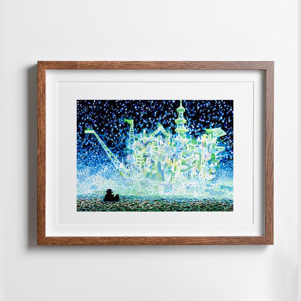 Sea Castle Impresión Giclée