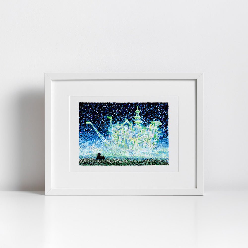 Sea Castle Impresión Giclée